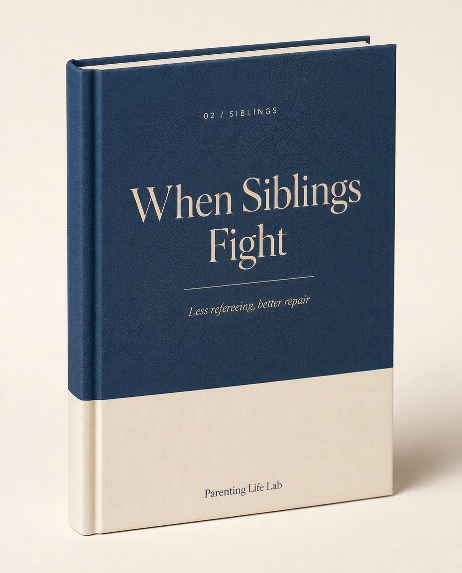When Siblings Fight workbook