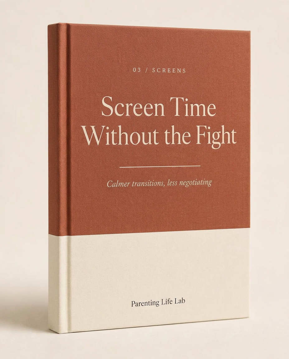 Screen Time Without the Fight workbook cover